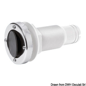 Nylon/fiberglass seacock 1"1/2 38 mm