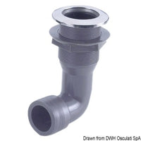Nylon seacock 90° - 1/2"