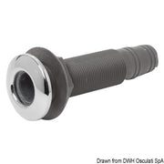 Nylon/fiberglass long seacock 1"3/8 x 29/32 mm