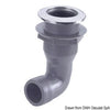 Nylon skin fitting 1" 25mm w/SS head 90° adaptor