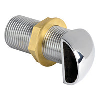 Chromed brass scupper 1"1/2