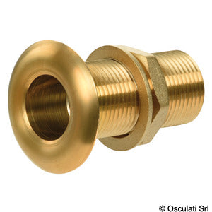 Sea cock yellow brass 1"1/4