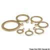 Brass washer 1" 1/2 with ground wire fitting