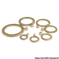 Brass washer 1" with ground wire fitting