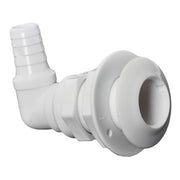 90° seacock white plastic 1" x 25 mm