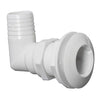 90° seacock white plastic 1"1/2 x 38 mm