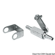 Fuel tap net flow 8 mm RINA WITH BRACKET KITS