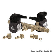 Double electro-valve