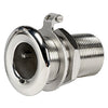 Thru hull AISI 316 mirror polished 3/8"