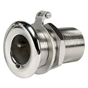 Thru hull AISI 316 mirror polished 3/8"