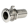 Thru hull AISI 316 mirror polis. long 1"1/4x 112mm