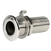 Thru hull AISI 316 mirror polis. long 1"1/4x 112mm