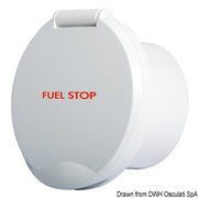 ClassicEvo white ABS compart w/FUEL STOP wording