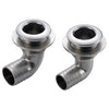 90° elbow skin fitting 1"1/2 x 38 mm
