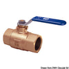 GUIDI bronze F-F ball valve full flow 2"