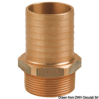 GUIDI bronze male hose connector 3/4" x 20 mm