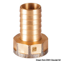 GUIDI bronze female hose connector 1" x 25 mm