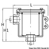 GUIDI Ionio water strainer 1"1/4