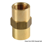 Female-female fitting for hose adaptor