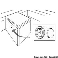 Fire Port white plastic