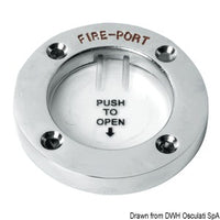Fire Port polished SS