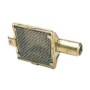 Horizontal suction strainer marine brass