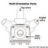 Whale strainer with new adjustable joint