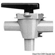Henderson 3-way valve 38 mm
