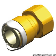 WHALE BSP 1/2" female adapter (brass)