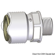 WHALE 3/8" BSP male adapter