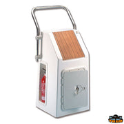 Quarterdeck in fibreglass with wood finishing Trem L5337093
