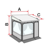 Fiamma ZIP 300 Privacy Room Large (08365A01-)