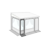 Front Panel 125 For Fiamma Privacy Room F45/F65/F70/F80 (08364F01-)
