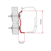 Fiamma Adapter Hymer 2016 300 (98655Z060)
