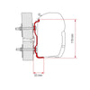 Fiamma Adapter Hymer 2016 350 (98655Z061)