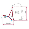 Fiamma Kit for Trafic/Vivaro (98655-854)
