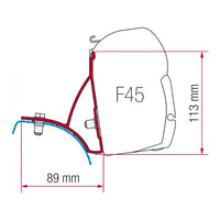 Fiamma Kit for Trafic/Vivaro (98655-854)