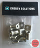 Copper Tube Terminal Lug STRAIGHT - 70mm Conductor, for 12mm Stud [Pack of 5]