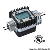 Petrol litre counter ADR-tested