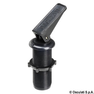 Expandable water drain plug w/bushing black