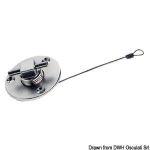 Drain plug w/manual T opening