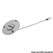 Drain plug w/screwdriver opening