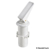 Expandable water drain plug w/bushing white