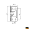 Mounting plate [M3532000]