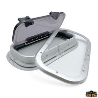 Low profile hatch 191x449 mm - Acrylic thickness 8 mm - External dimensions X mm 191 - External dimensions Y mm449 [N0731429]