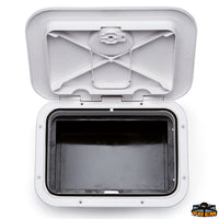 Waterproof ABS UV Resistant walkable inspection hatch with Box ice white color - ICE color - A mm 270 - B mm 375 - C mm183 - D mm								

								290 [L5416375G]