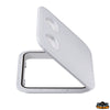 Waterproof ABS UV Resistant walkable inspection hatch 370x375 mm ice white color - ICE color - A mm 370 - B mm 375 - C mm283 [L5437375G]