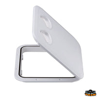Waterproof ABS UV Resistant walkable inspection hatch 370x375 mm ice white color - ICE color - A mm 370 - B mm 375 - C mm283 [L5437375G]