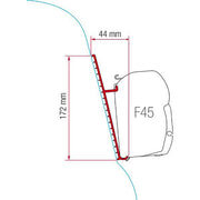Fiamma Kit for Fibreglass Roof (98655-744)