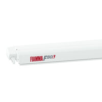 Fiamma F80L 600 Awning Polar White - Royal Blue (07840M01Q)